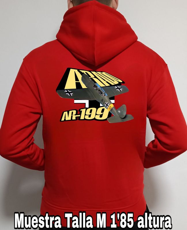 Sudadera capucha y cremallera Arado AR-199 n° 1 Sudadera capucha y cremallera Arado AR-199 n° 1
