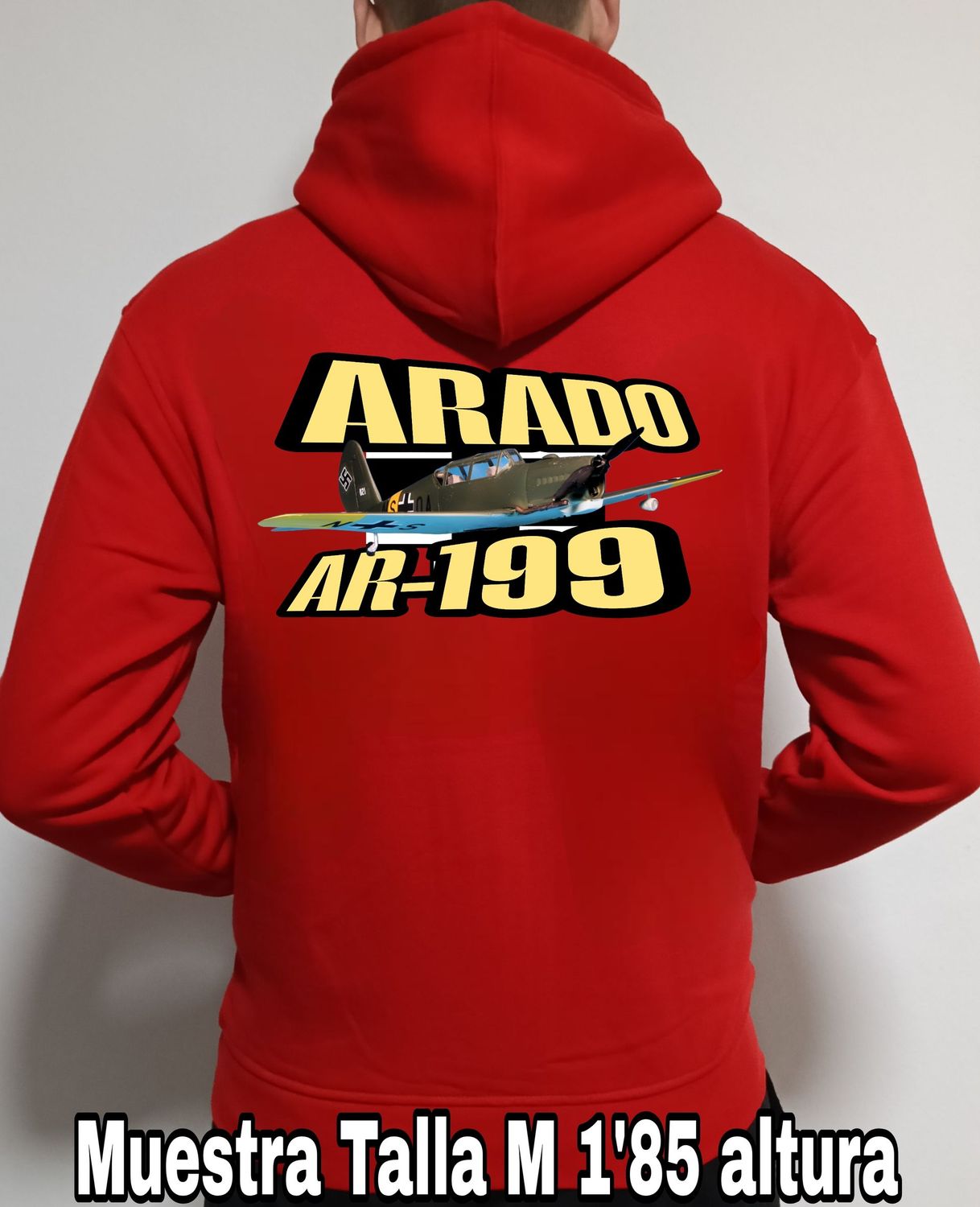 Sudadera capucha y cremallera Arado AR-199 n° 4