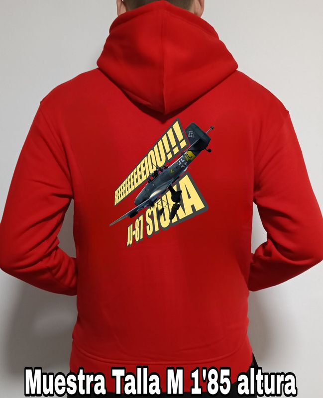 Sudadera capucha y cremallera Junkers JU-87 Stuka  nº 2