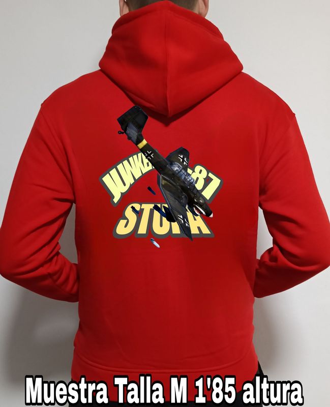 Sudadera capucha y cremallera Junkers JU-87 Stuka  nº 3
