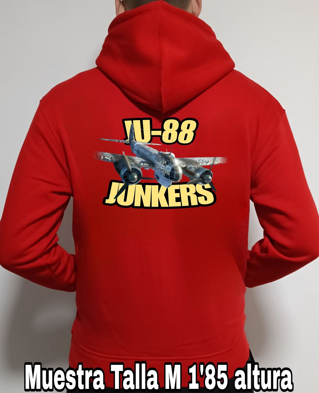 Sudadera capucha y cremallera Junkers JU-88  nº 1