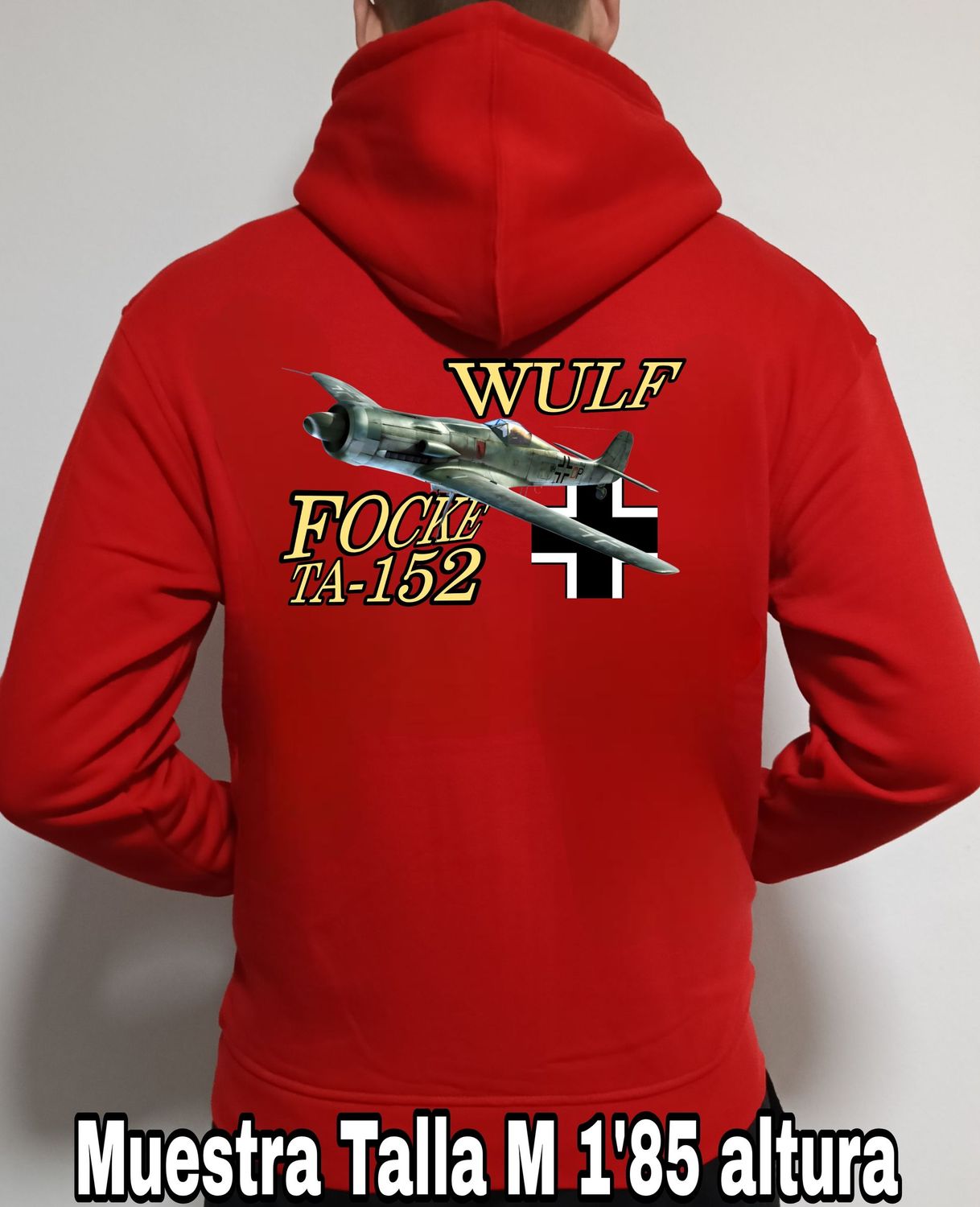 Sudadera capucha y cremallera Focke Wulf TA-152  nº 2