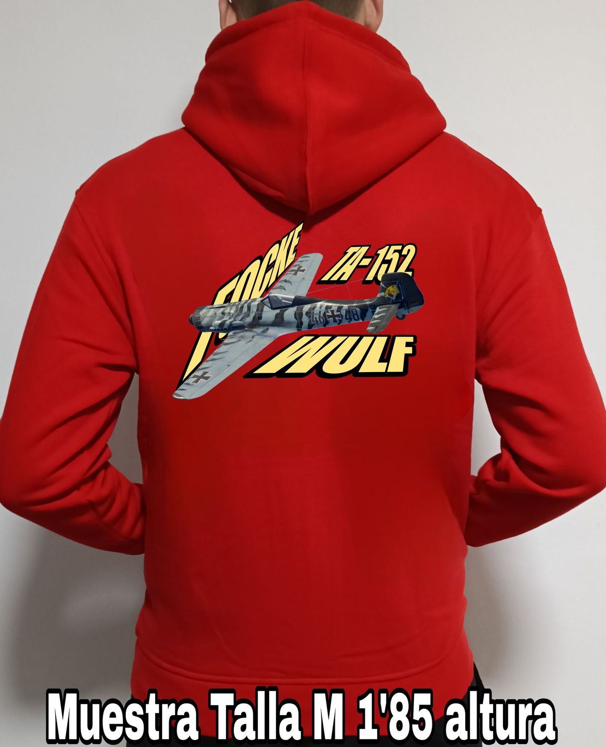 Sudadera capucha y cremallera Focke Wulf TA-152  nº 3