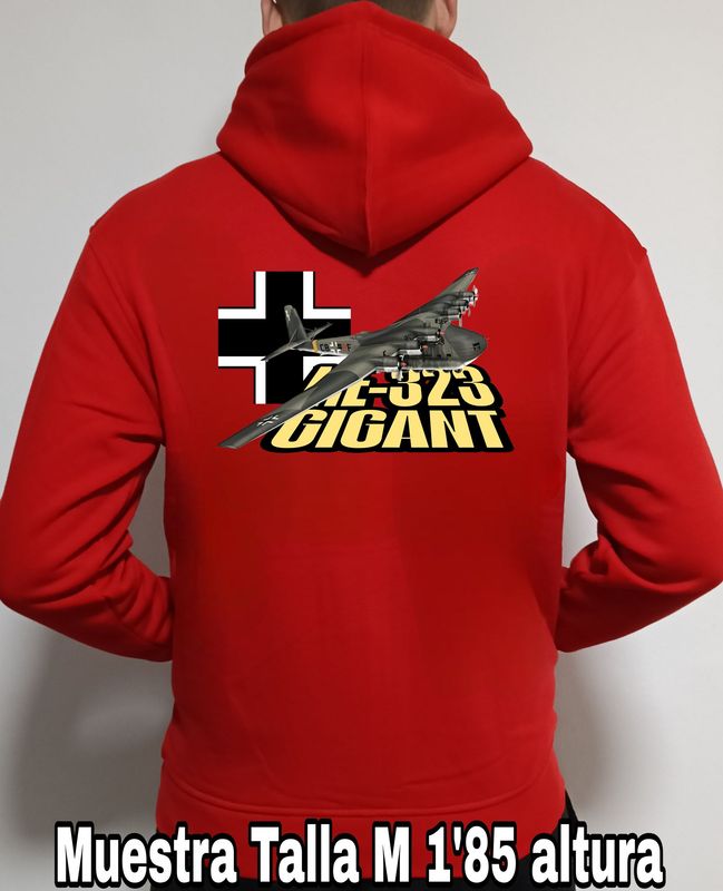 Sudadera capucha y cremallera Messerschitt ME-323 nº 1