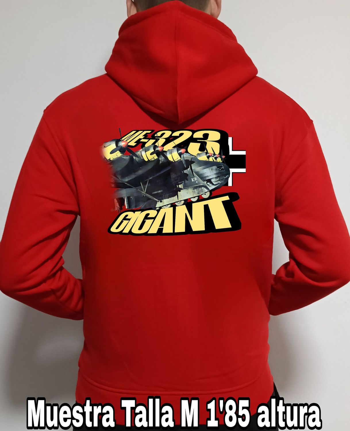 Sudadera capucha y cremallera Messerschitt ME-323 nº 4