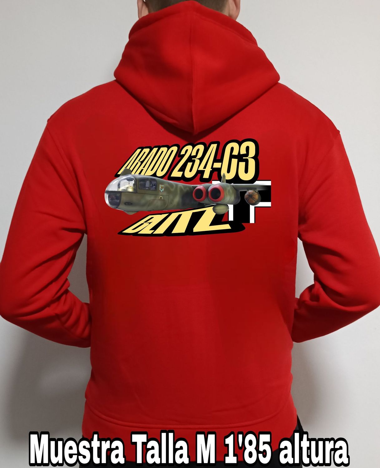 Sudadera capucha y cremallera Arado  AR-234 Blitz n° 3