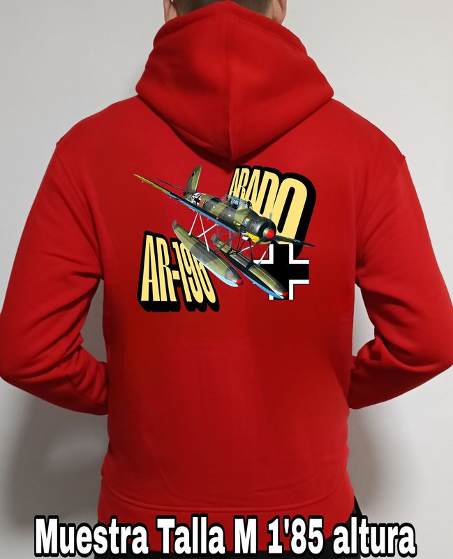 Sudadera capucha y cremallera Arado  AR-96 n° 2