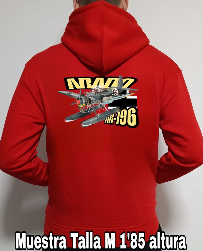 Sudadera capucha y cremallera Arado  AR-96 n° 3