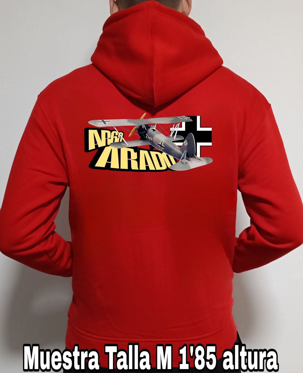 Sudadera capucha y cremallera Arado AR-68 n° 2 Sudadera capucha y cremallera Arado AR-68 n° 2
