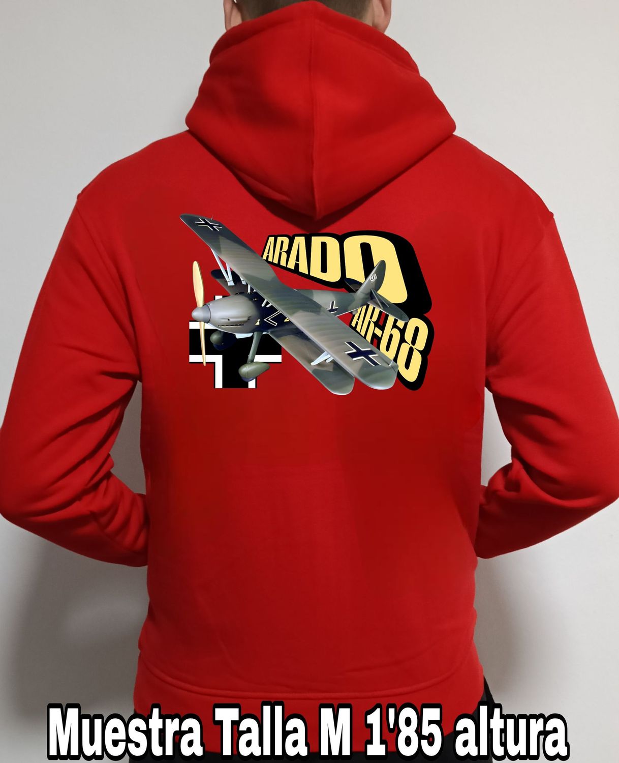 Sudadera capucha y cremallera Arado AR-68 n° 4 Sudadera capucha y cremallera Arado AR-68 n° 4
