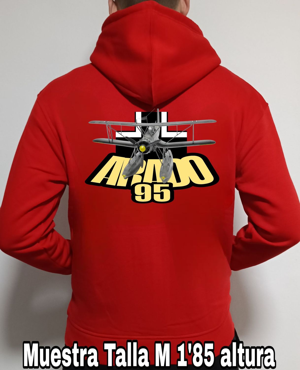 Sudadera capucha y cremallera Arado AR-95 n° 2 Sudadera capucha y cremallera Arado AR-95 n° 2