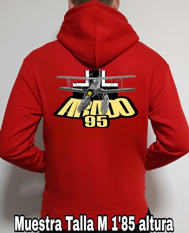 Sudadera capucha y cremallera Arado AR-95 n° 2