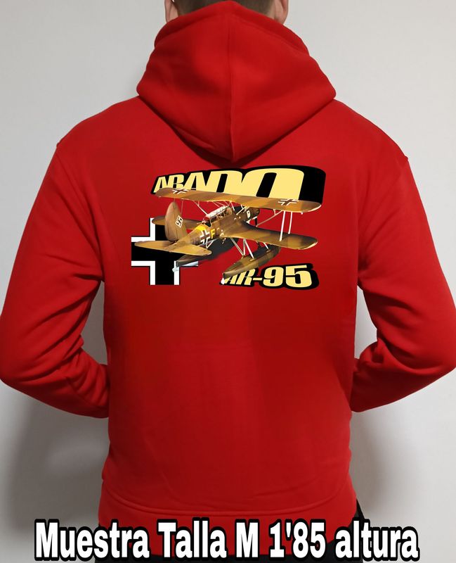 Sudadera capucha y cremallera Arado AR-95 n° 3