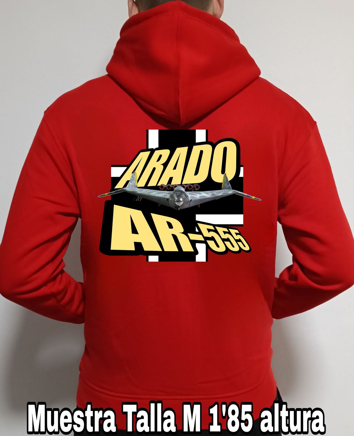 Sudadera capucha y cremallera Arado AR-555 n° 1 Sudadera capucha y cremallera Arado AR-555 n° 1
