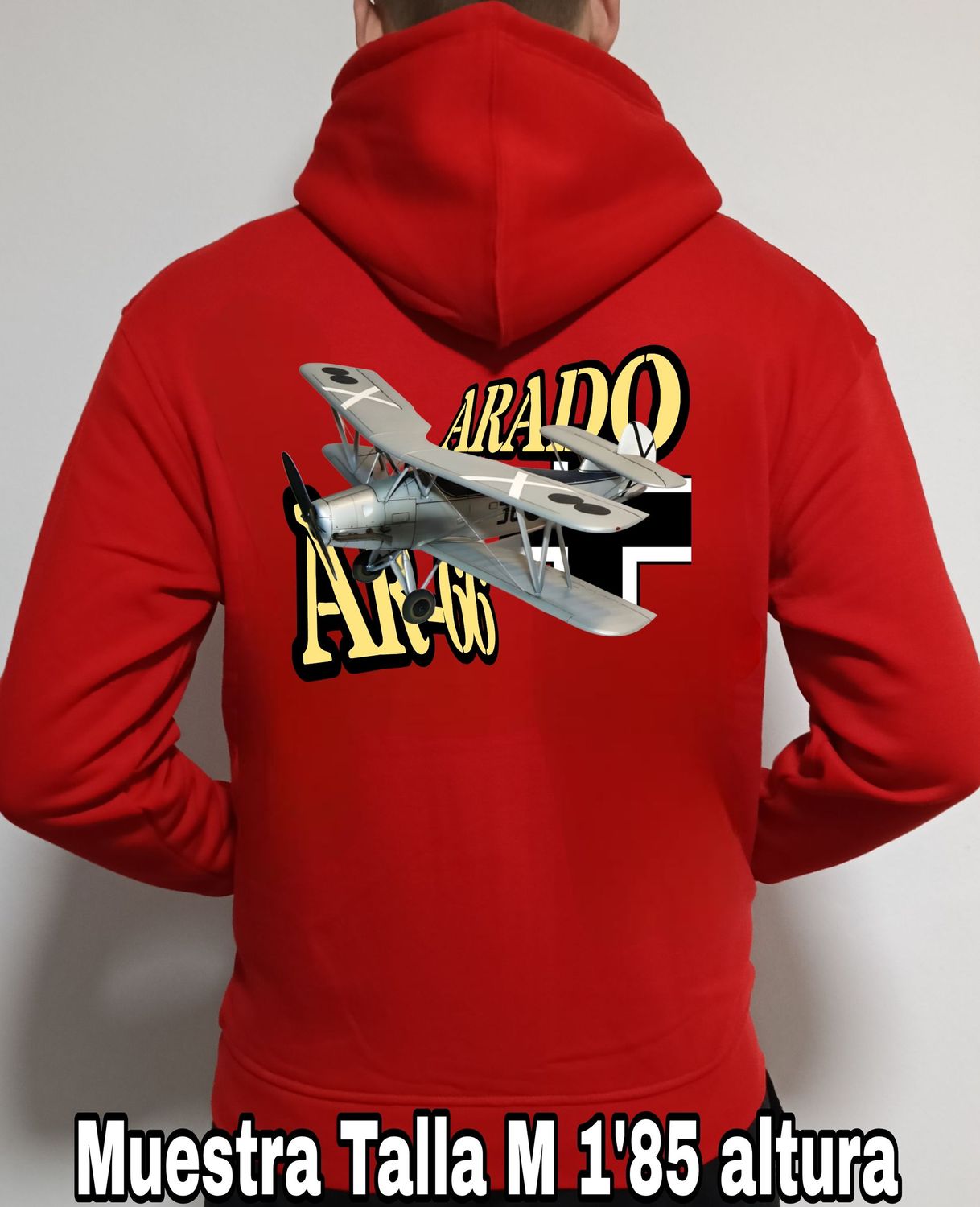Sudadera capucha y cremallera Arado AR-66 n° 1 Sudadera capucha y cremallera Arado AR-66 n° 1