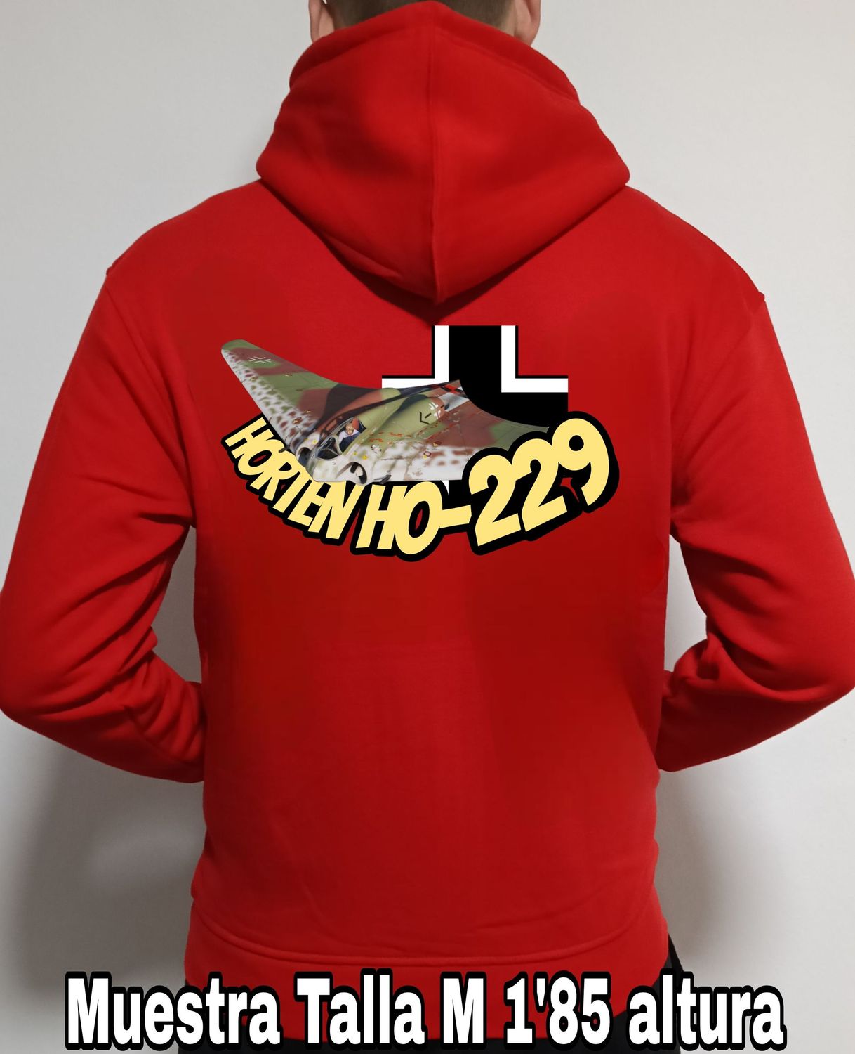 Sudadera capucha y cremallera Horten HO-229 n° 3 Sudadera capucha y cremallera Horten HO-229 n° 3