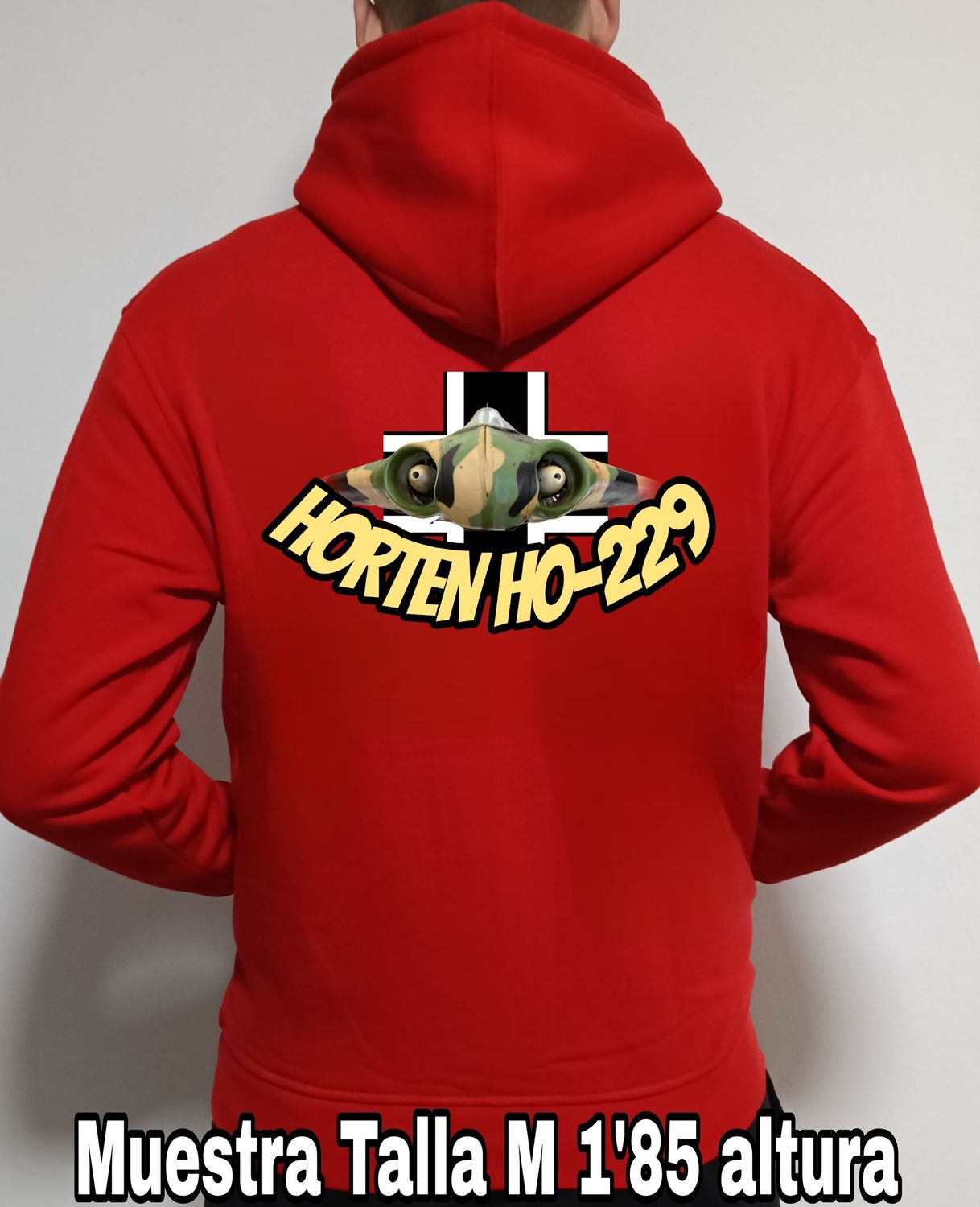 Sudadera capucha y cremallera Horten HO-229 n° 1 Sudadera capucha y cremallera Horten HO-229 n° 1
