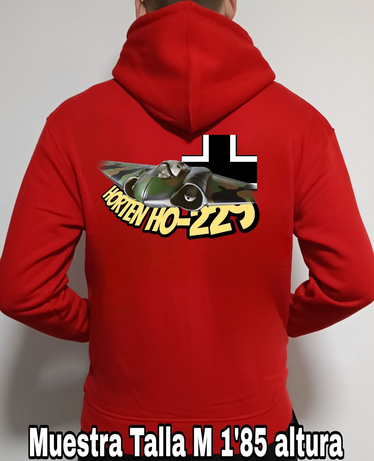 Sudadera capucha y cremallera Horten HO-229 n° 2 Sudadera capucha y cremallera Horten HO-229 n° 2