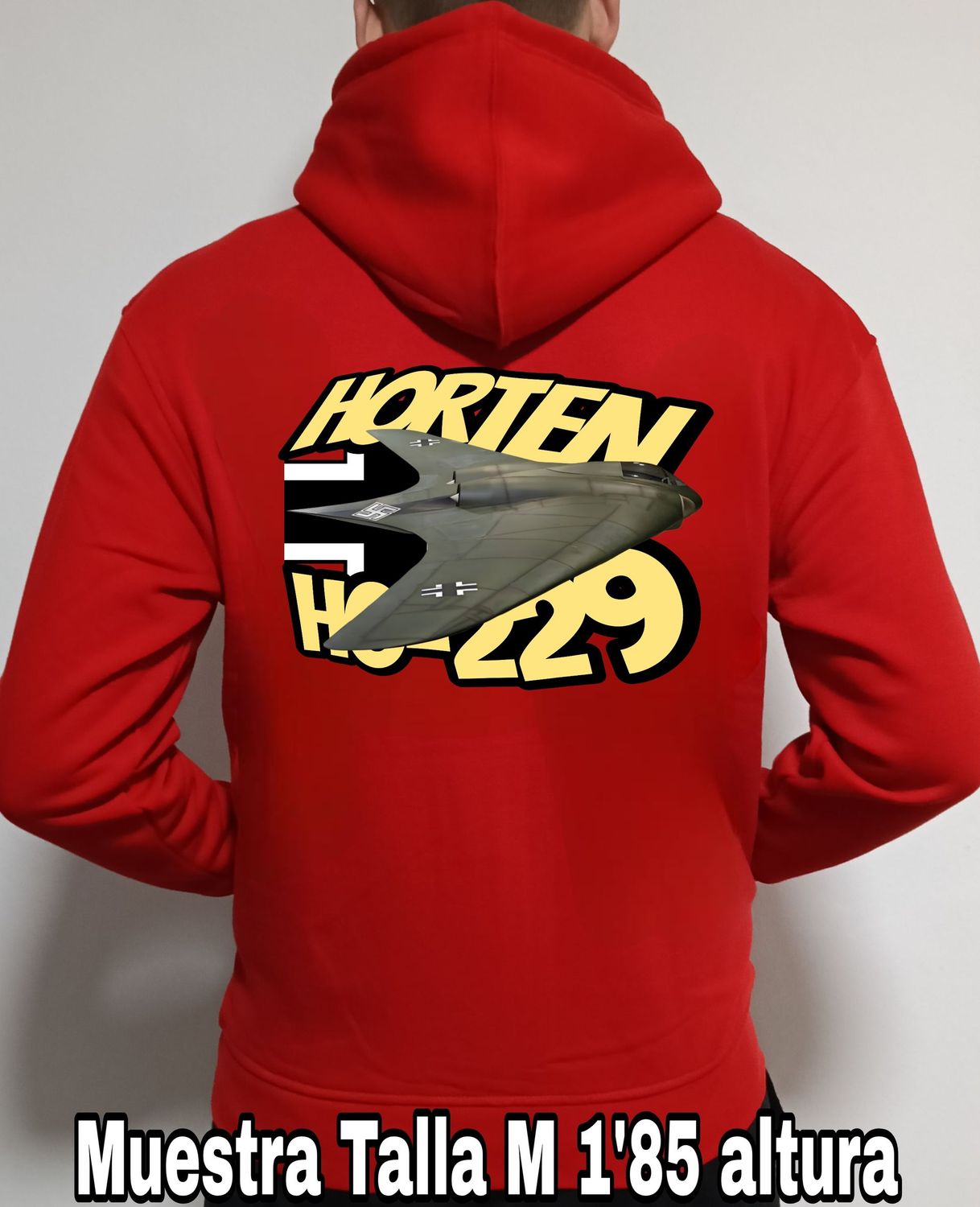 Sudadera capucha y cremallera Horten HO-229 n° 4 Sudadera capucha y cremallera Horten HO-229 n° 4