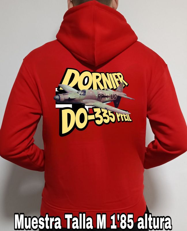Sudadera capucha y cremallera Dornier Do-335 Pfeil n° 1