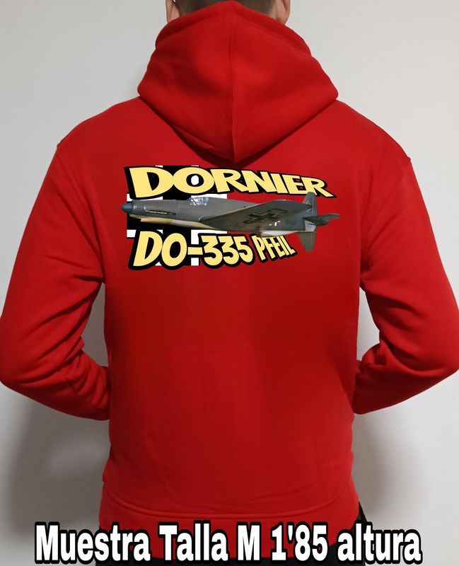 Sudadera capucha y cremallera Dornier Do-335 Pfeil n° 4