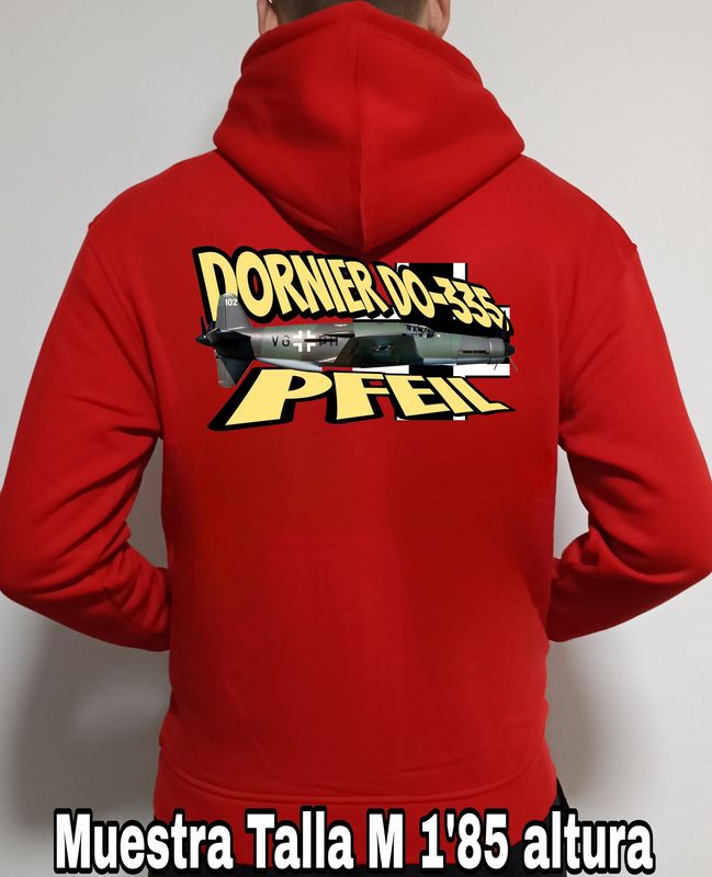 Sudadera capucha y cremallera Dornier Do-335 Pfeil n° 3