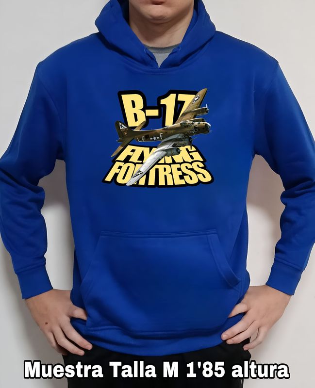 Sudadera capucha B-17 Flying Fortress nº 2 Sudadera capucha B-17 Flying Fortress nº 2