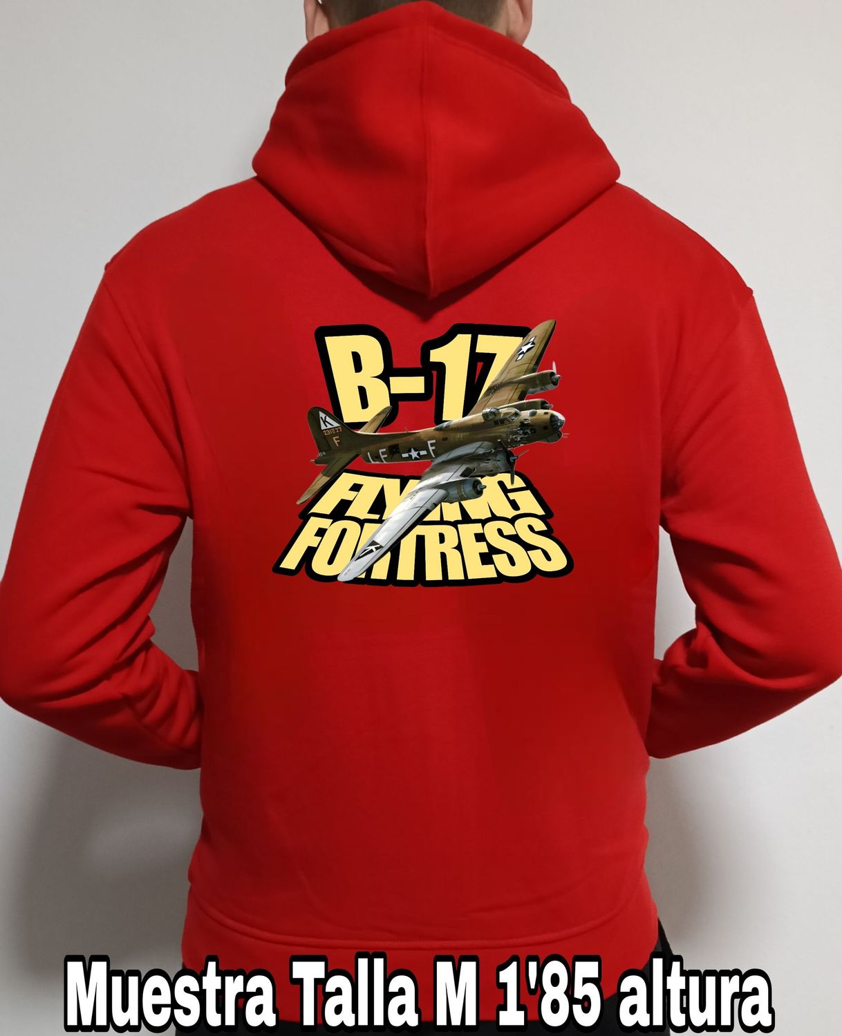 Sudadera capucha y cremallera B-17 Flying Fortress n° 2