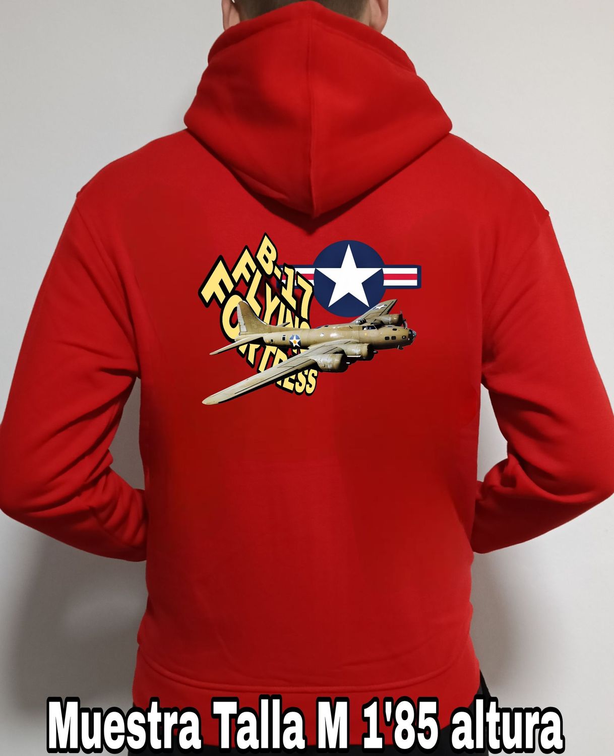 Sudadera capucha y cremallera B-17 Flying Fortress n° 3