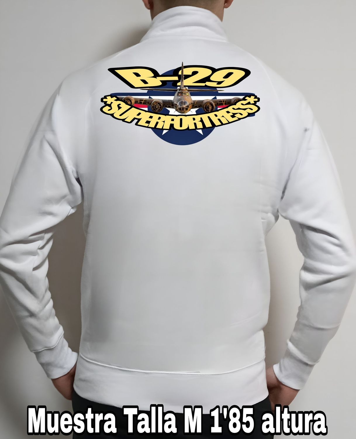 Sudadera cremallera B-29 Superfortress nº 1 Sudadera cremallera B-29 Superfortress nº 1