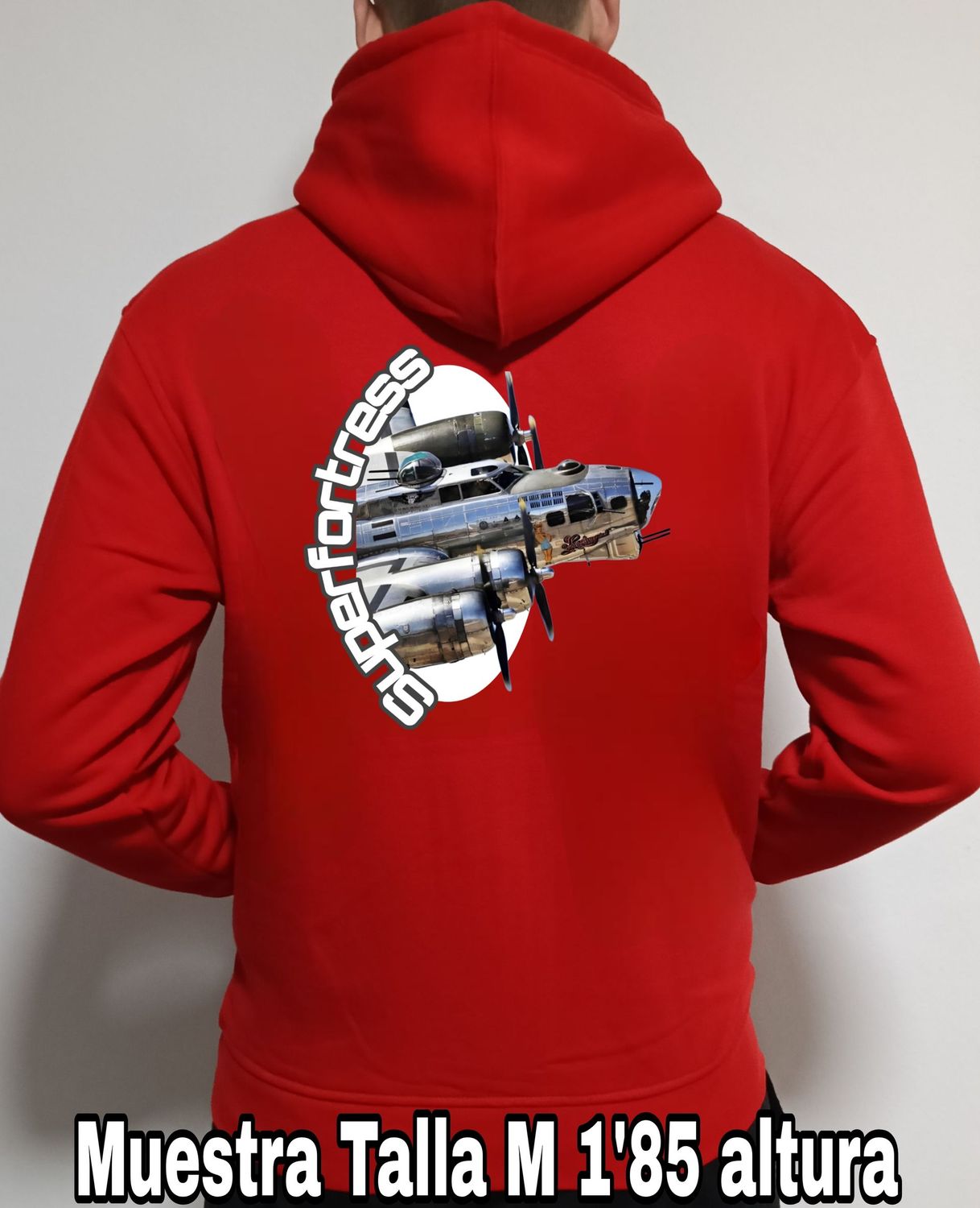 Sudadera capucha y cremallera B-29 Superfortress n° 2