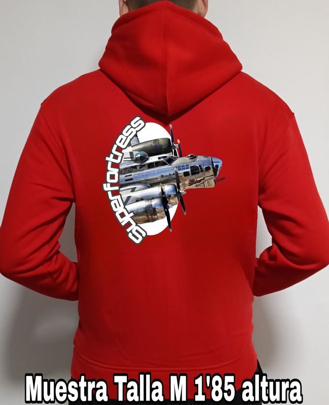 Sudadera capucha y cremallera B-29 Superfortress n° 2 Sudadera capucha y cremallera B-29 Superfortress n° 2