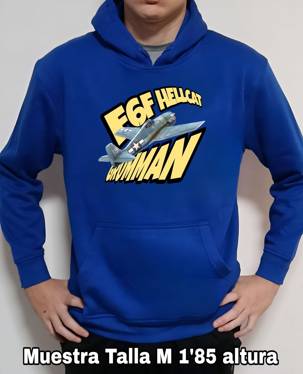 Sudadera capucha Grumman F6F Hellcat nº 3 Sudadera capucha Grumman F6F Hellcat nº 3