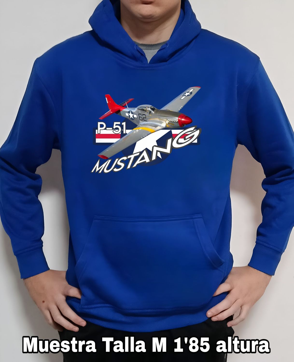 Sudadera capucha P-51 Mustang nº 4