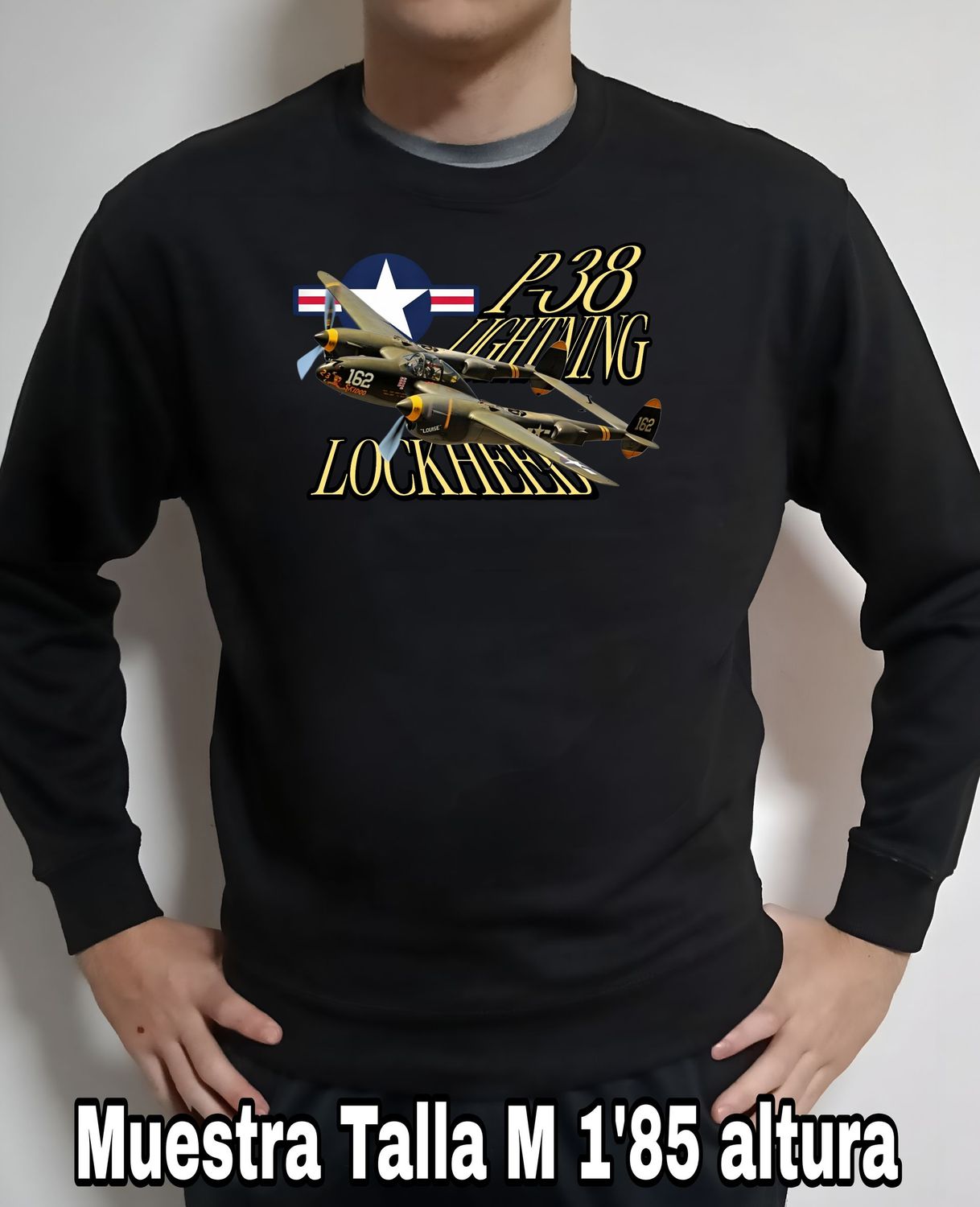 Sudadera Lockheed Martin P-38 Lightning nº 2 Sudadera Lockheed Martin P-38 Lightning nº 2