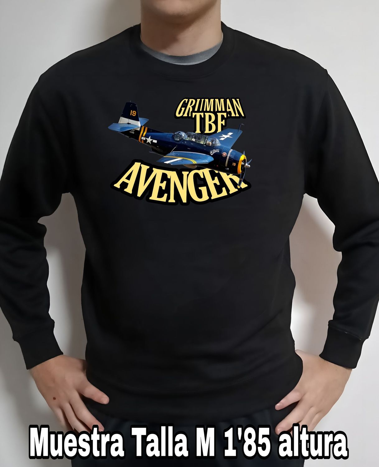 Sudadera Grumman TBF Avenger nº 2 Sudadera Grumman TBF Avenger nº 2