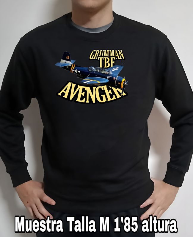Sudadera Grumman TBF Avenger nº 2 Sudadera Grumman TBF Avenger nº 2