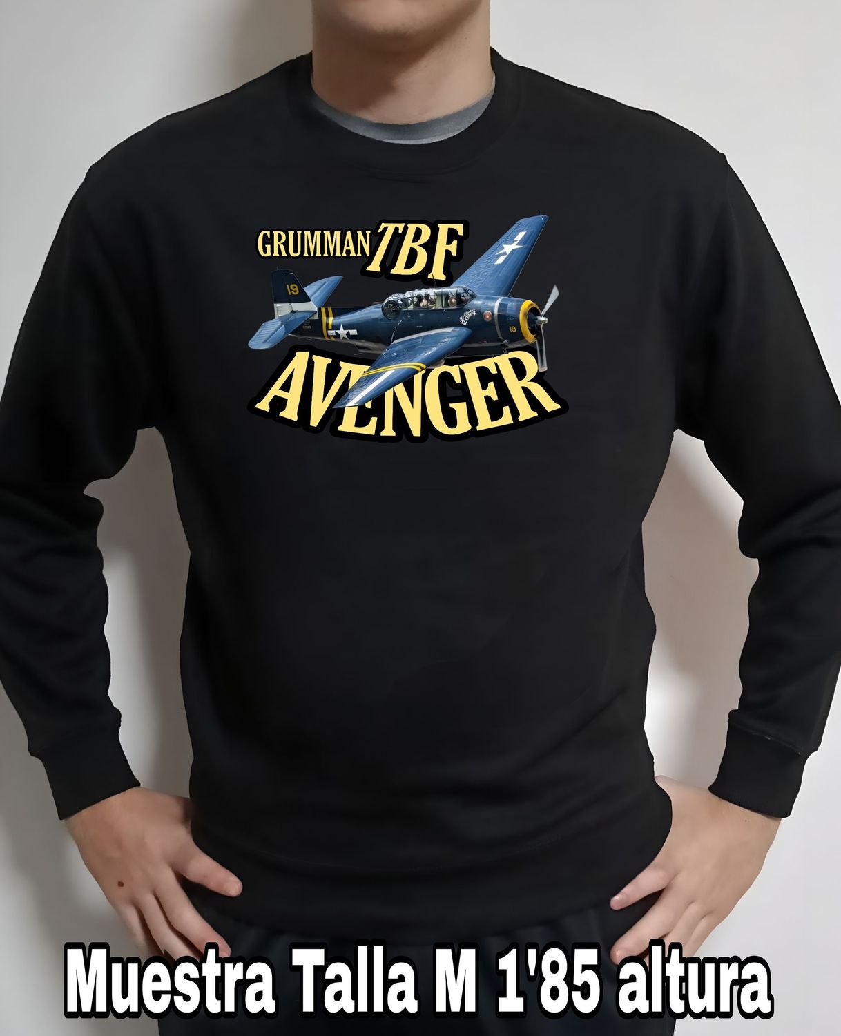 Sudadera Grumman TBF Avenger nº 3 Sudadera Grumman TBF Avenger nº 3