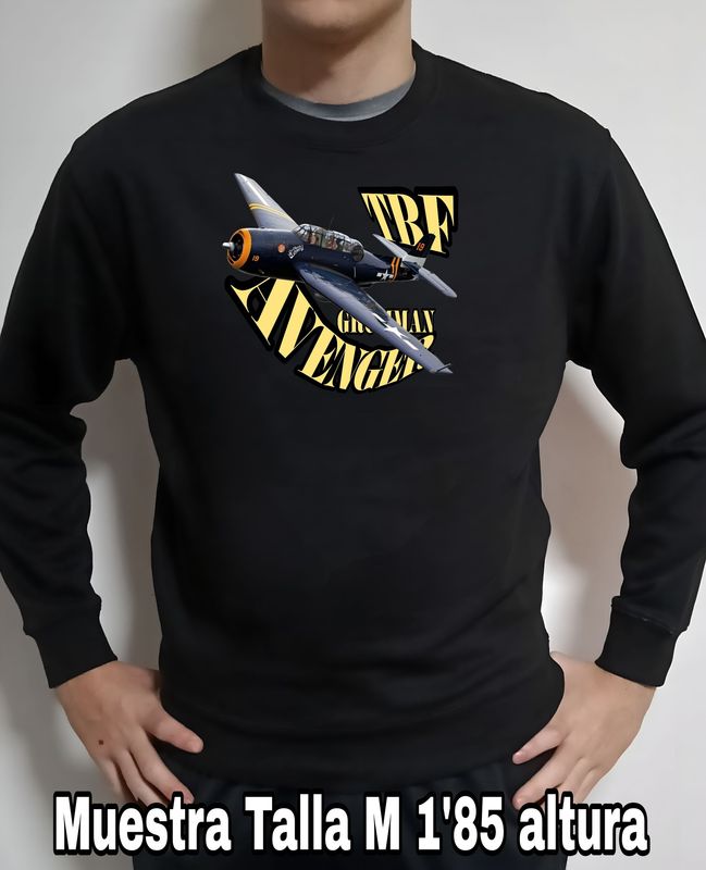 Sudadera Grumman TBF Avenger nº 4 Sudadera Grumman TBF Avenger nº 4