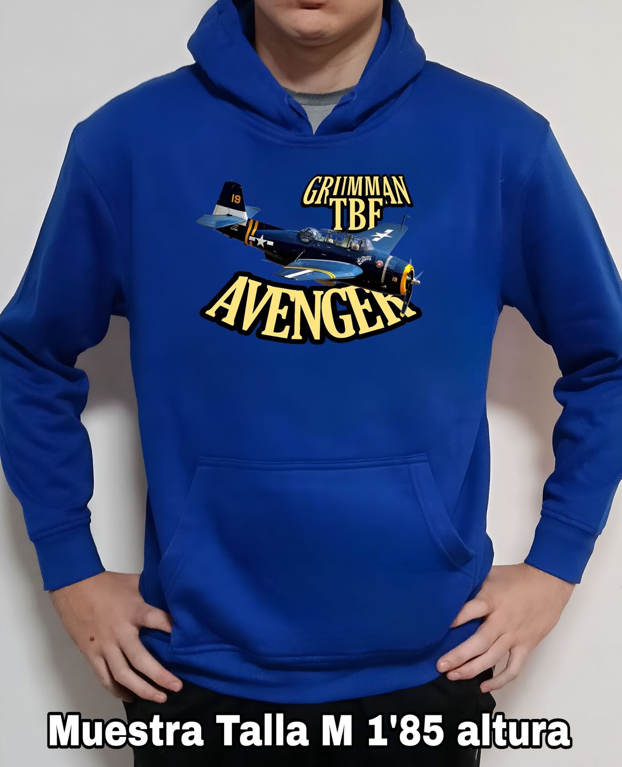 Sudadera capucha Grumman TBF Avenger nº 2 Sudadera capucha Grumman TBF Avenger nº 2