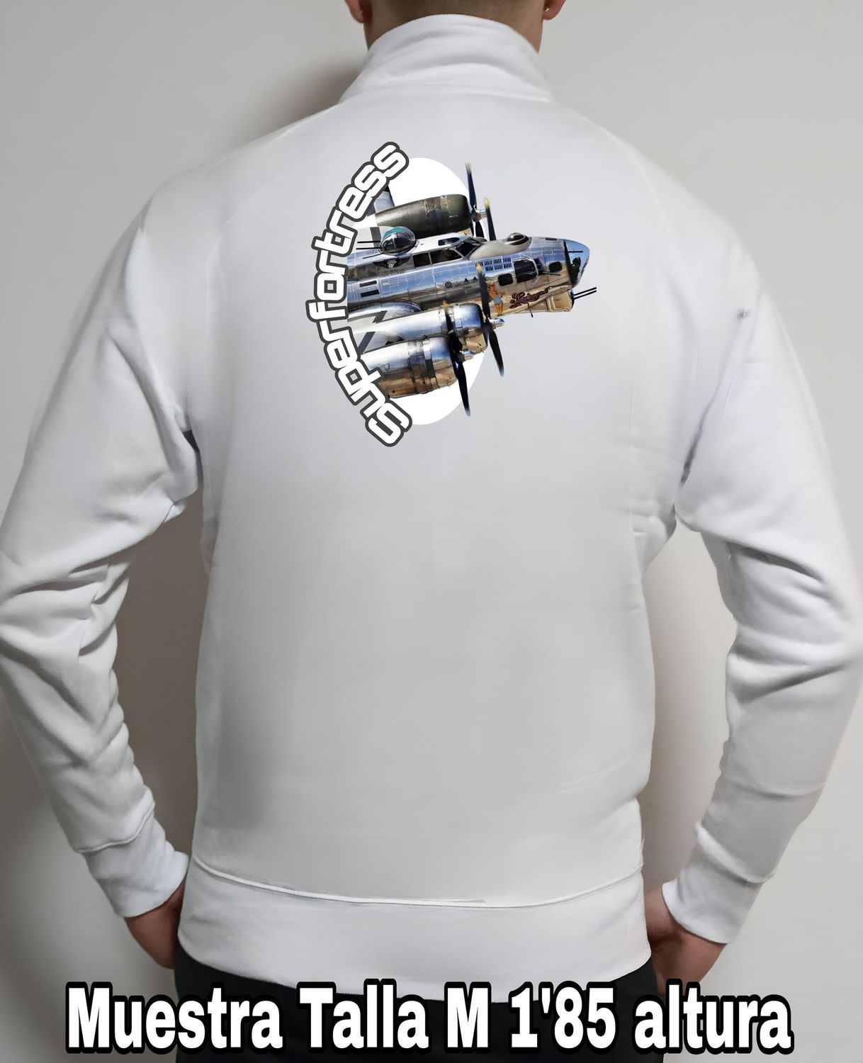 Sudadera cremallera B-29 Superfortress nº 2 Sudadera cremallera B-29 Superfortress nº 2