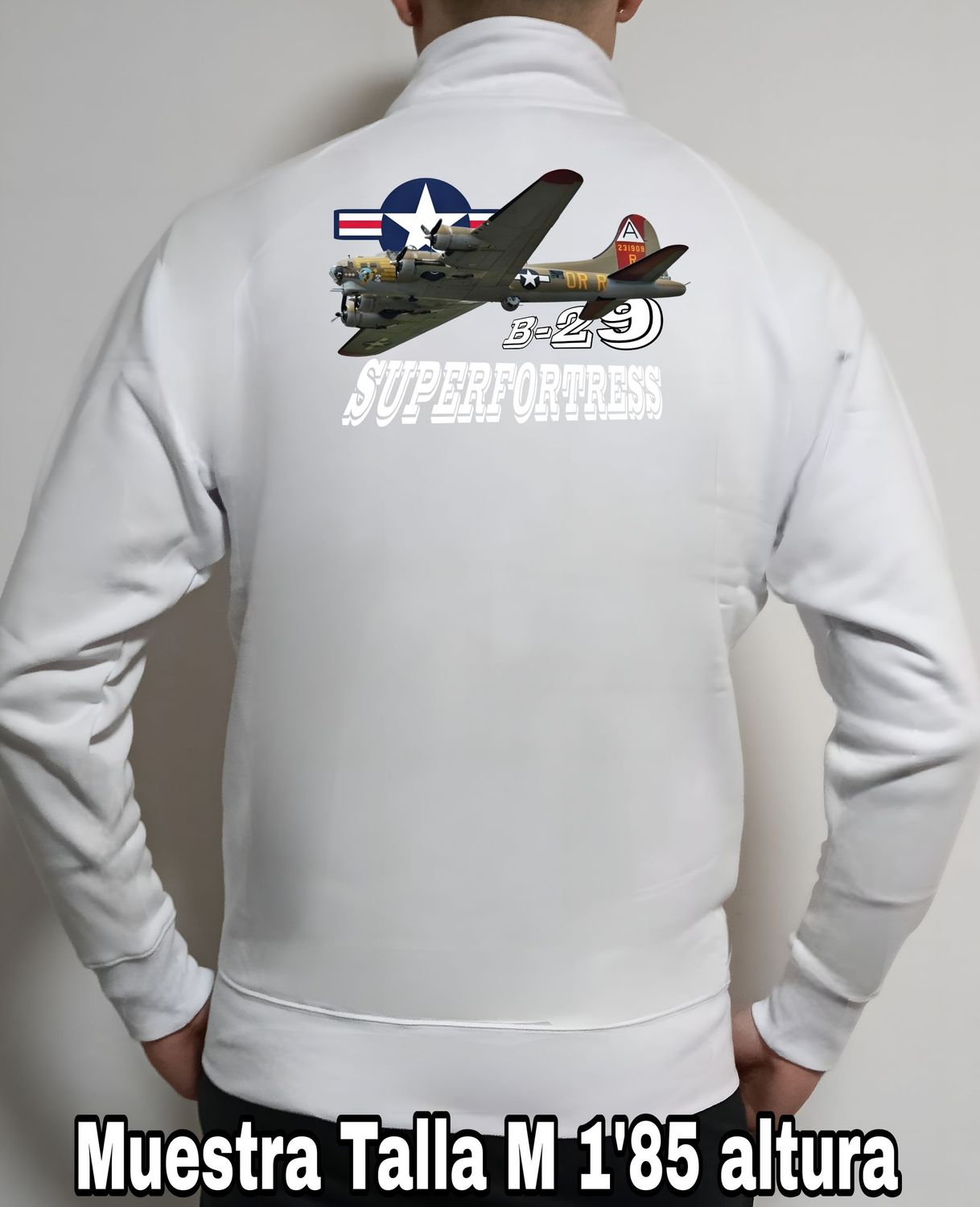 Sudadera cremallera B-29 Superfortress nº 4