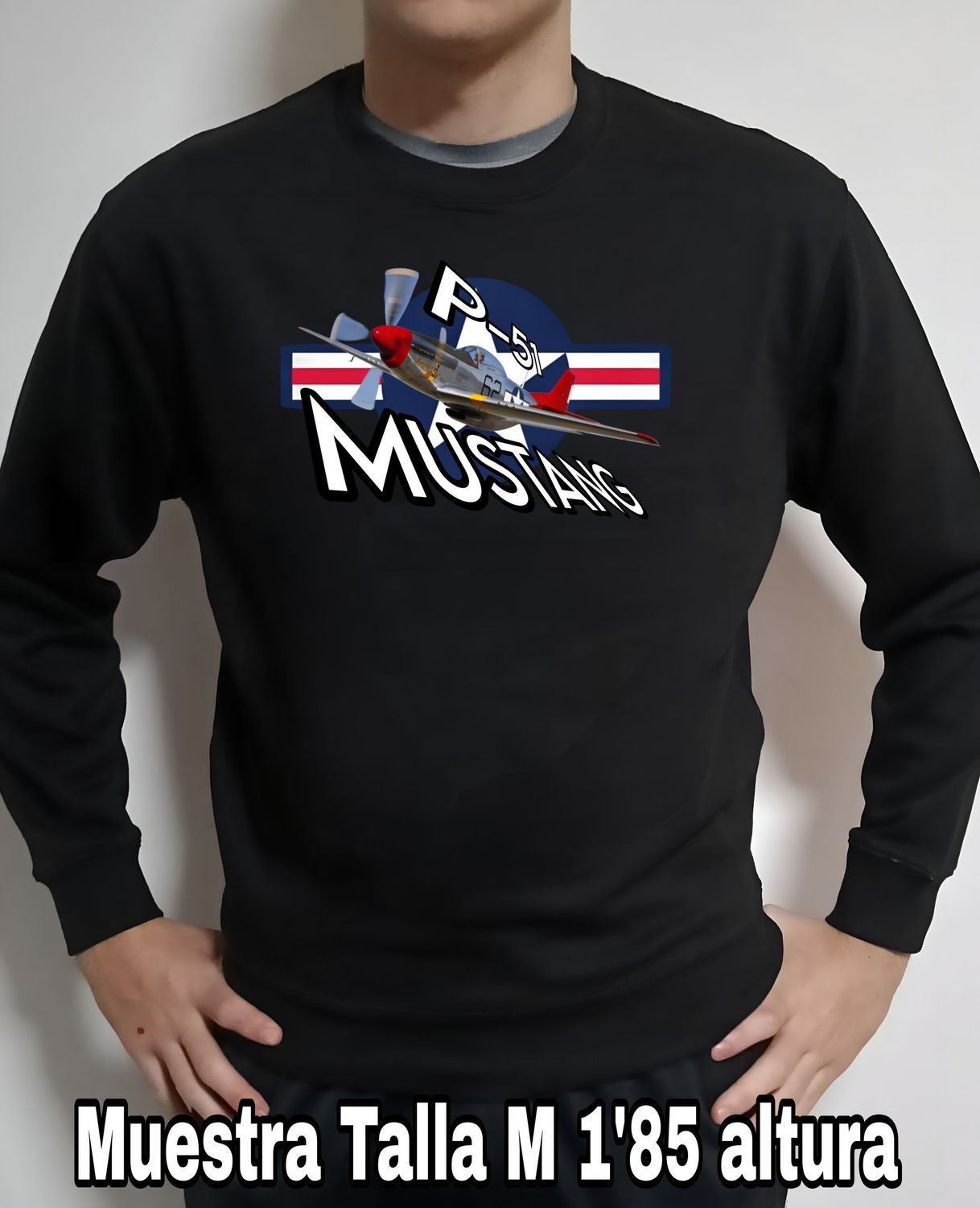Sudadera P-51 Mustang nº 2 Sudadera P-51 Mustang nº 2