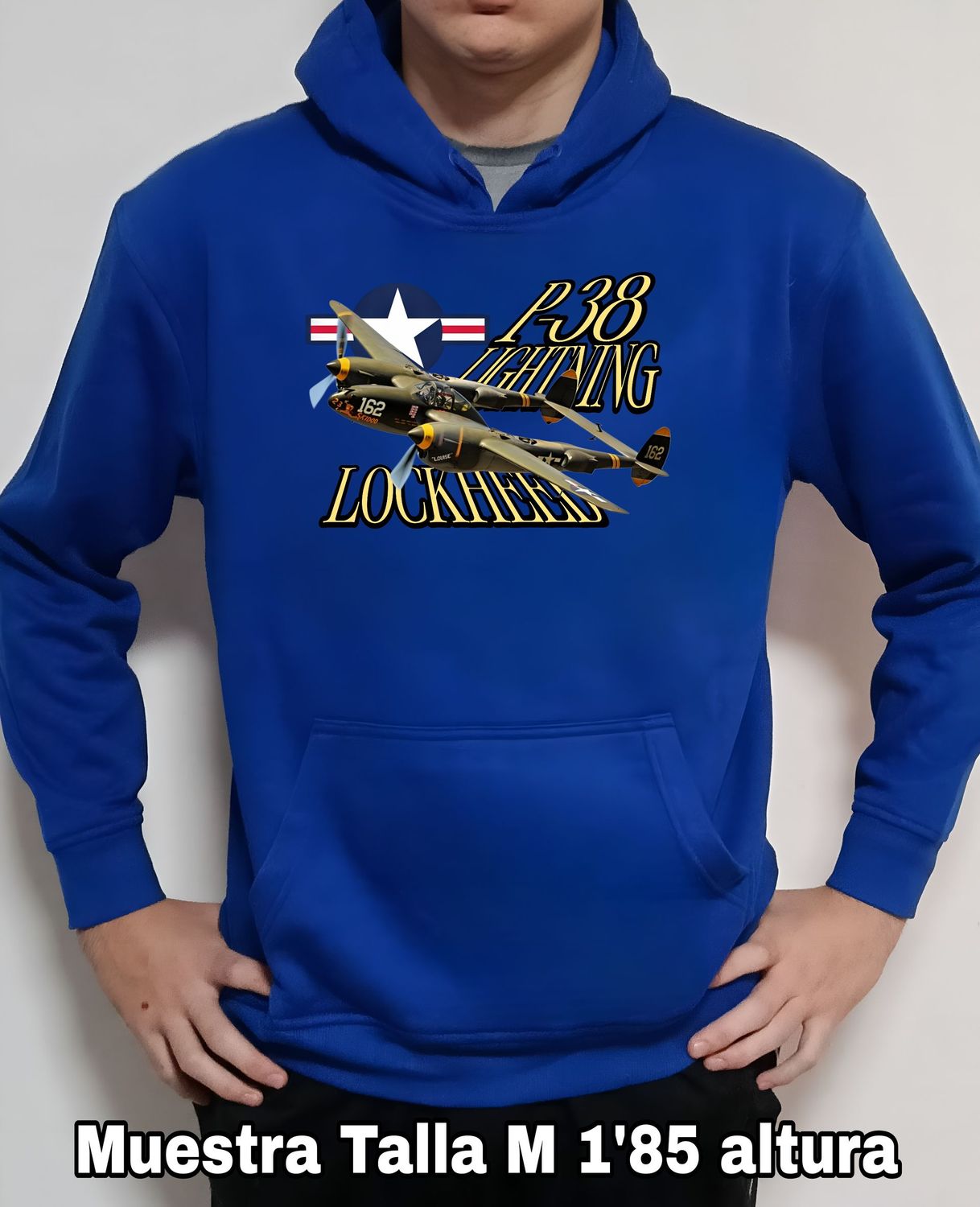 Sudadera capucha Lockheed Martin P-38 Lightning nº 2 Sudadera capucha Lockheed Martin P-38 Lightning nº 2
