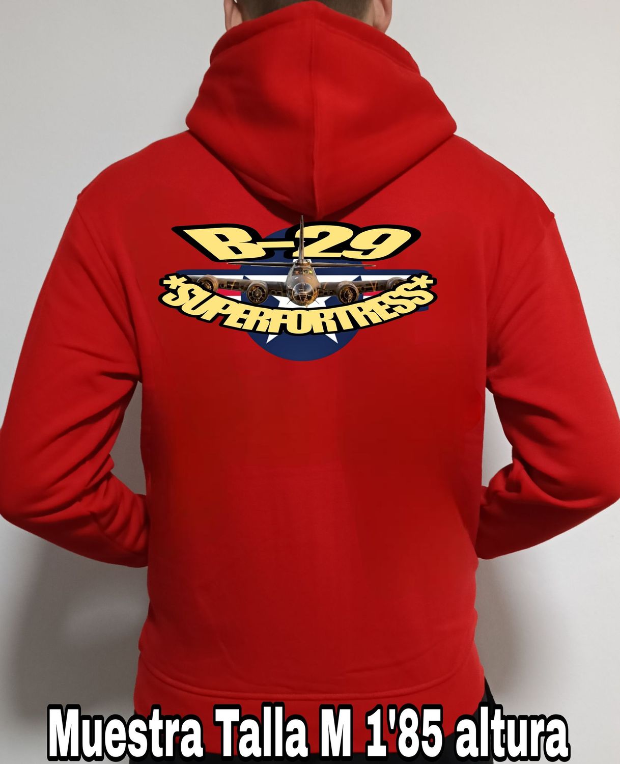 Sudadera capucha y cremallera B-29 Superfortress n° 1 Sudadera capucha y cremallera B-29 Superfortress n° 1