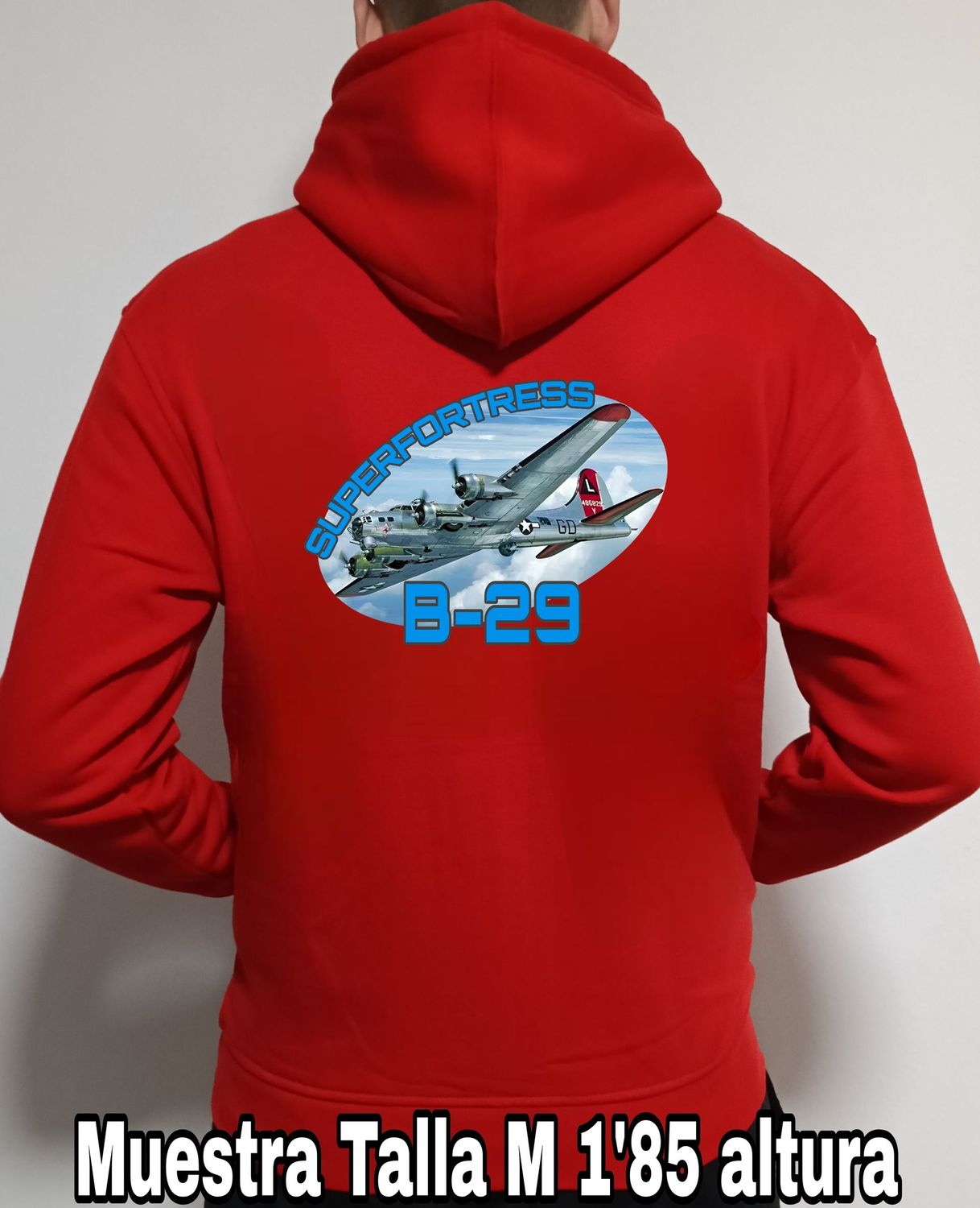 Sudadera capucha y cremallera B-29 Superfortress n° 3 Sudadera capucha y cremallera B-29 Superfortress n° 3