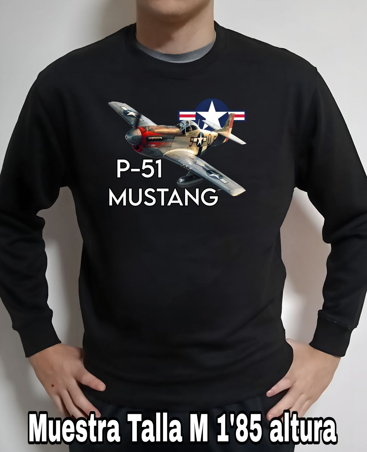 Sudadera P-51 Mustang nº 1 Sudadera P-51 Mustang nº 1