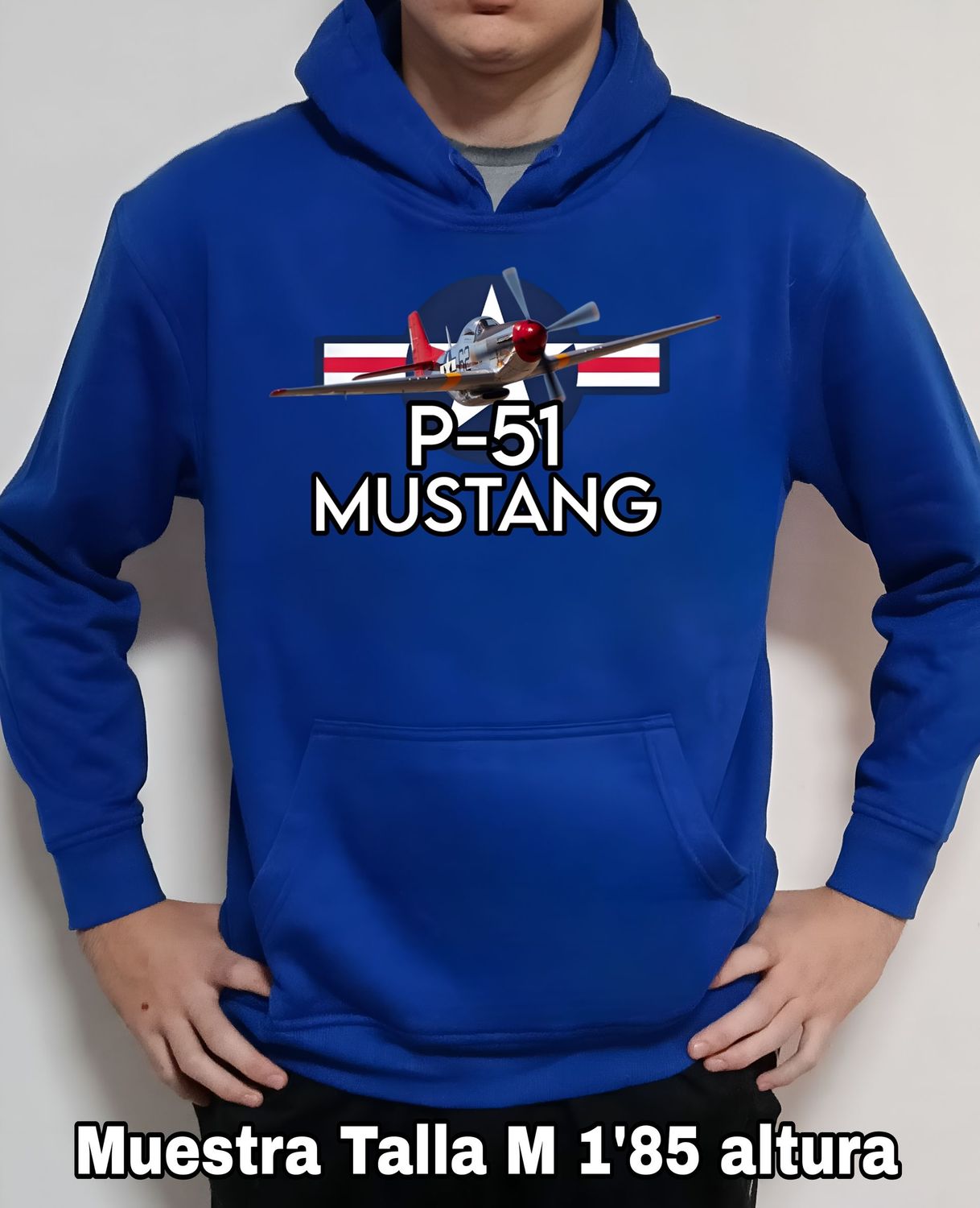 Sudadera capucha P-51 Mustang nº 3