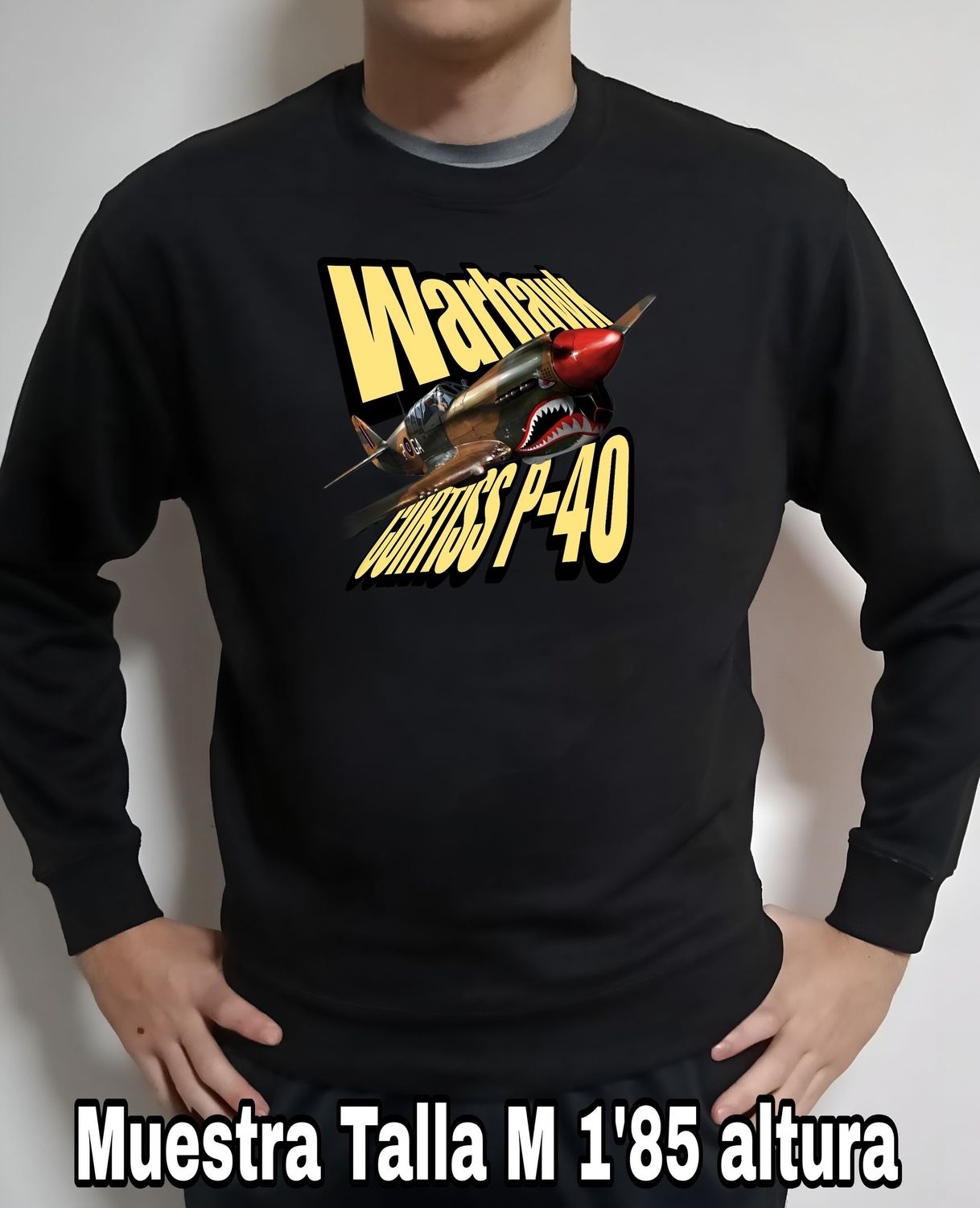 Sudadera Curtiss P-40 Warhawk nº 2 Sudadera Curtiss P-40 Warhawk nº 2