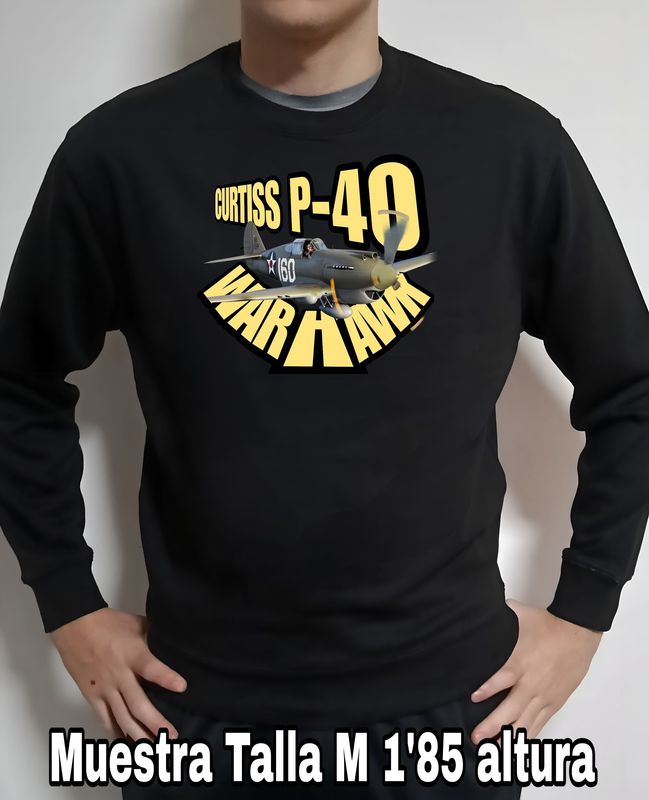 Sudadera Curtiss P-40 Warhawk nº 4 Sudadera Curtiss P-40 Warhawk nº 4